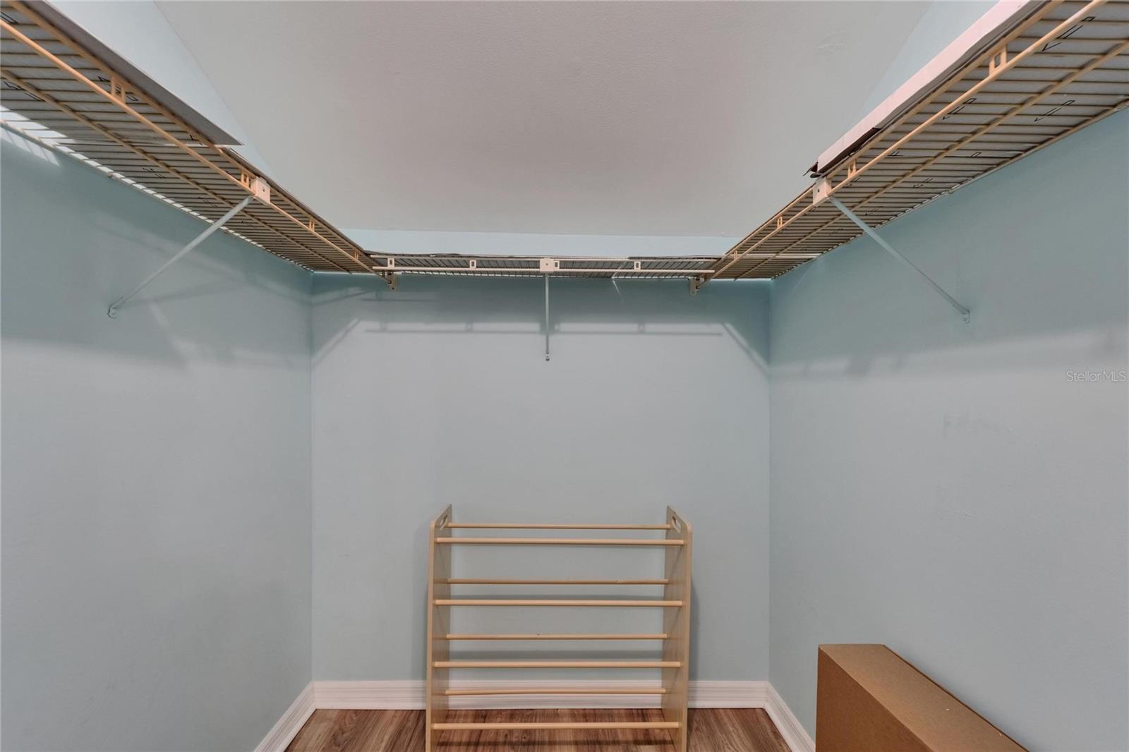 Owner’s Suite Large Walk In Closet