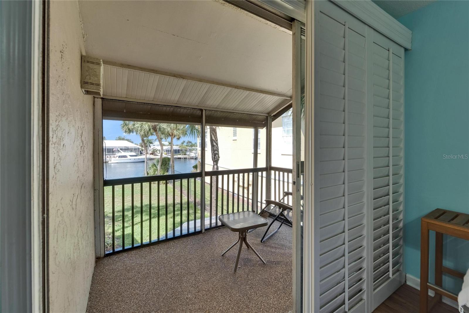 Owner’s Suite Private Balcony w/Water Views