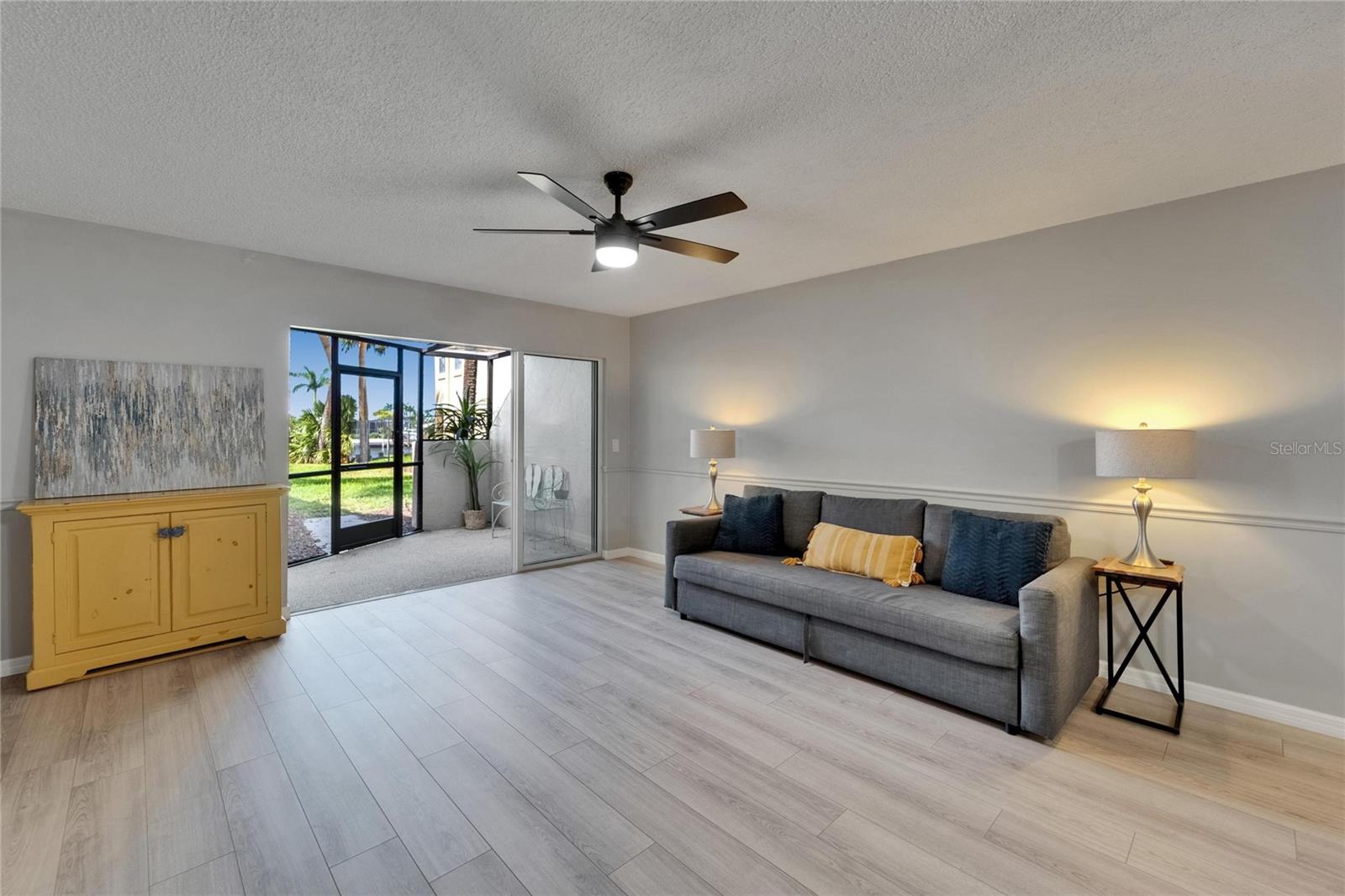 Living Room w/Water View