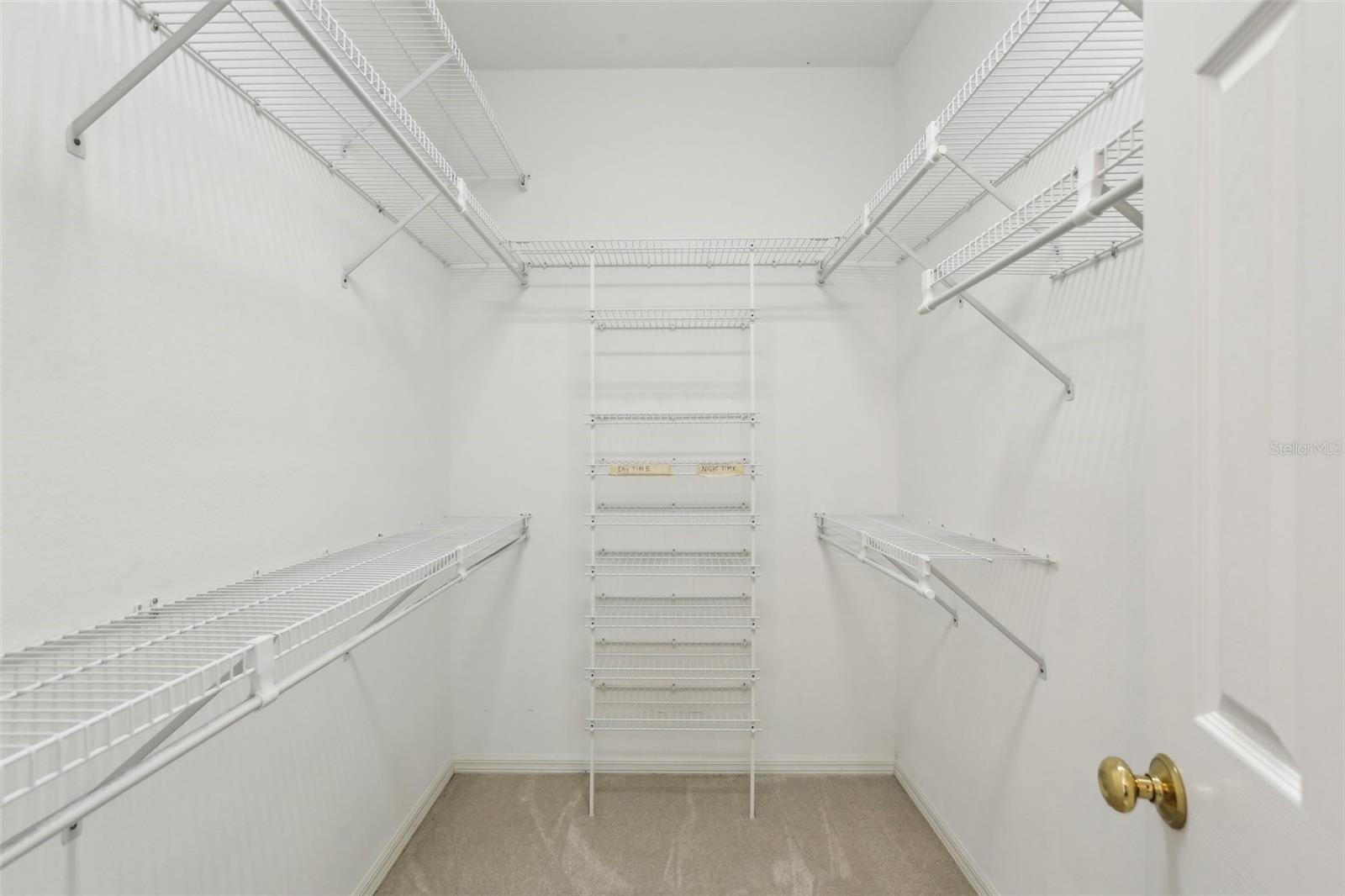 PRIMARY HAS DOUBLE SINK VANITYRIMARY WALK-IN CLOSET