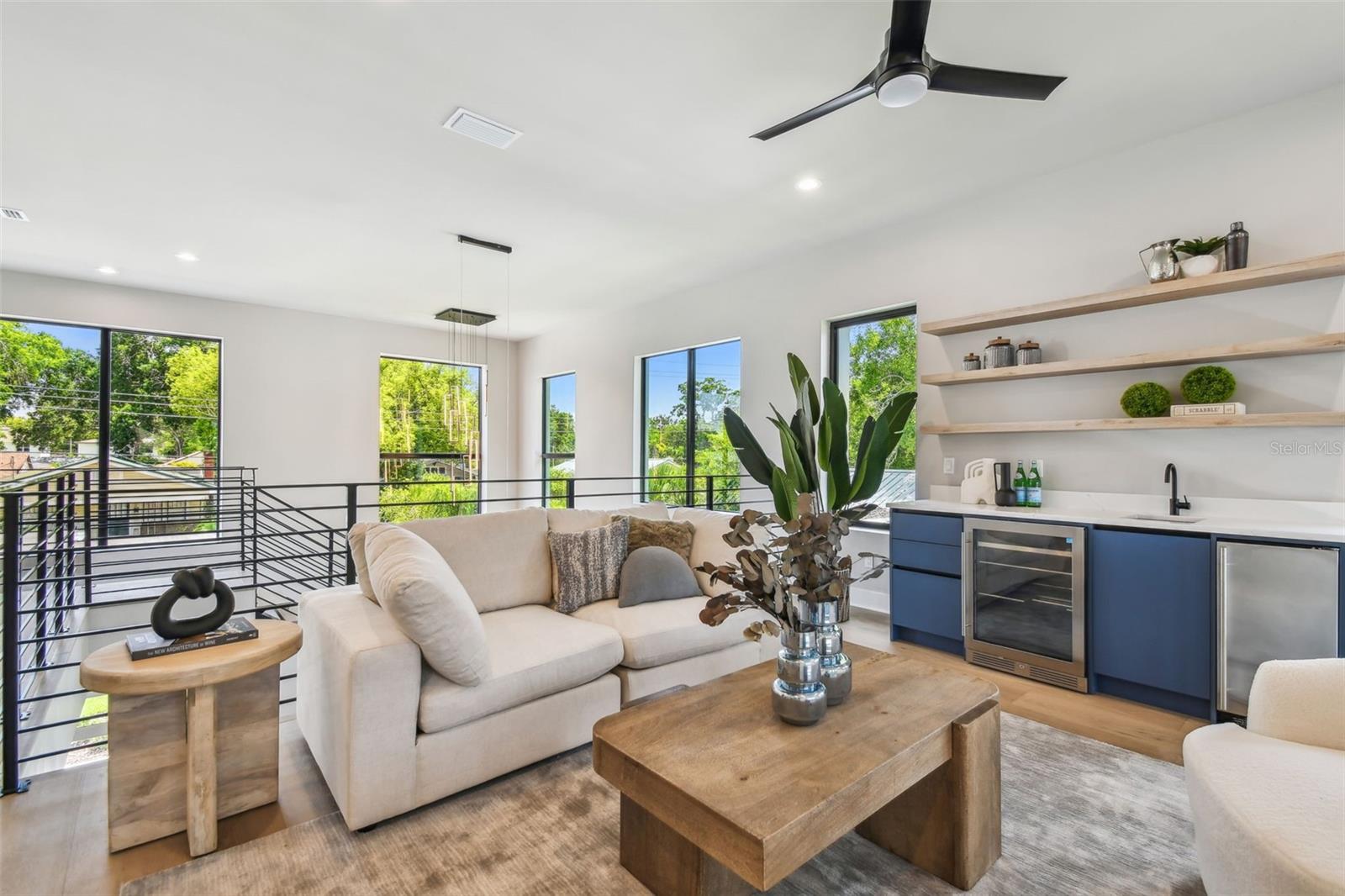 Loft with WetBar