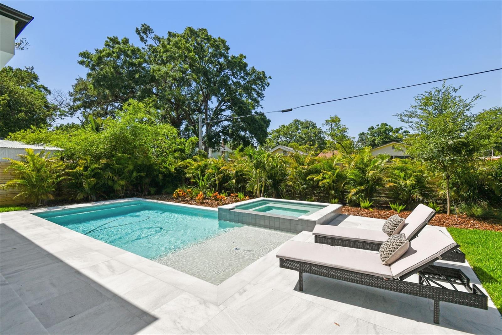 Heated Saltwater Pool and Spa