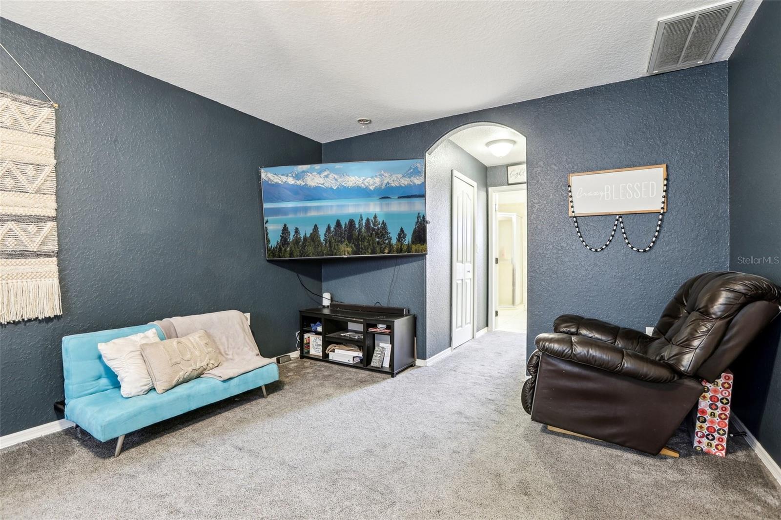 large primary bedroom
