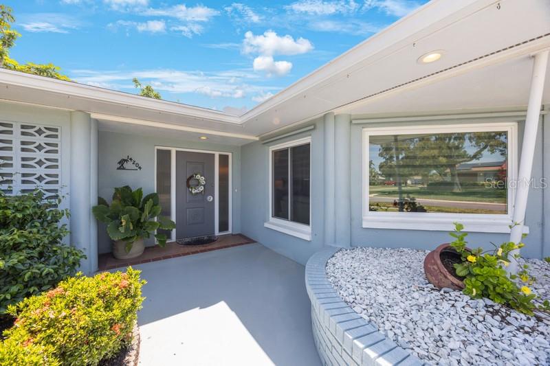 Large front entrance way
