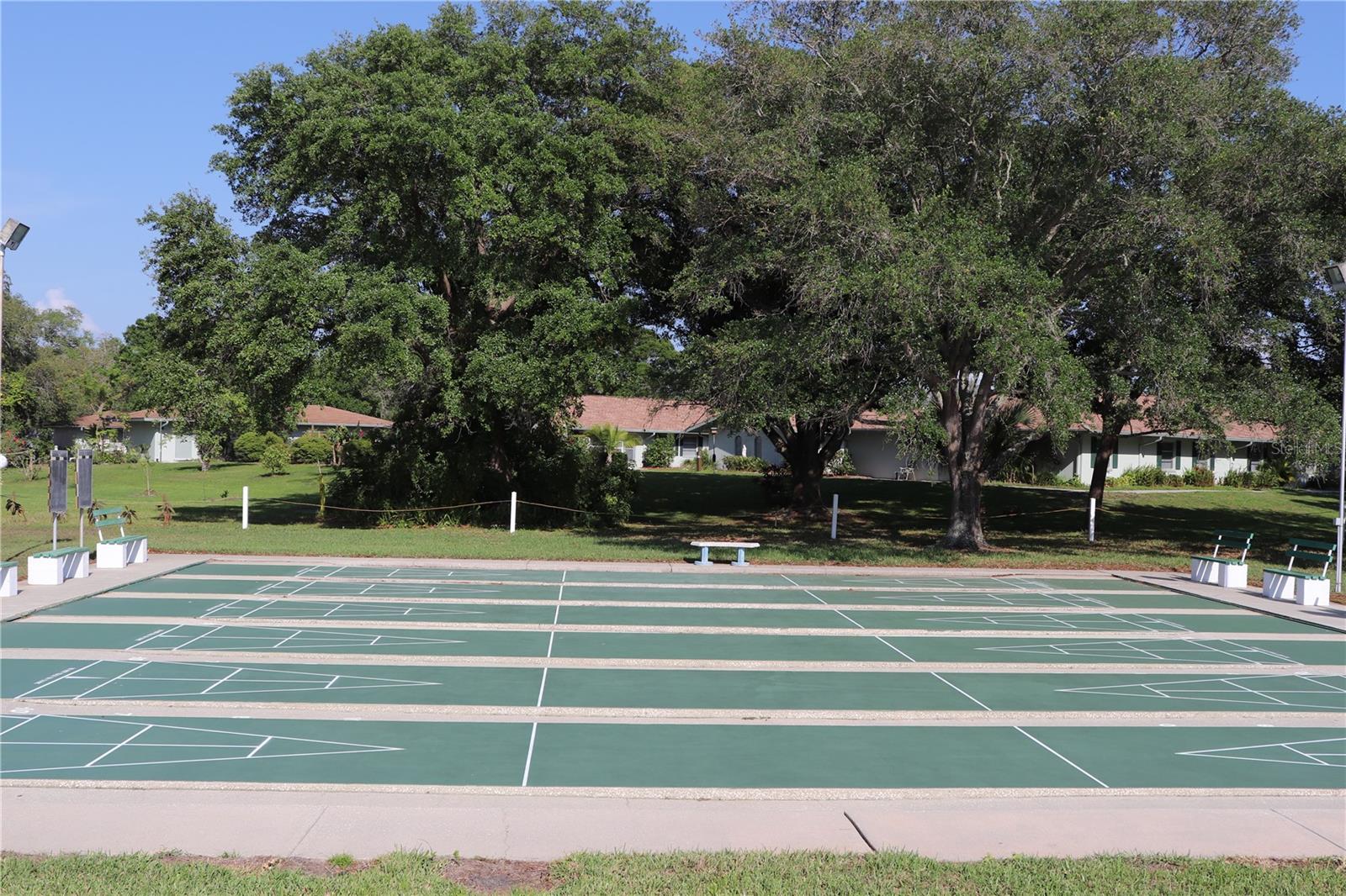 Community Shuffleboard Courts