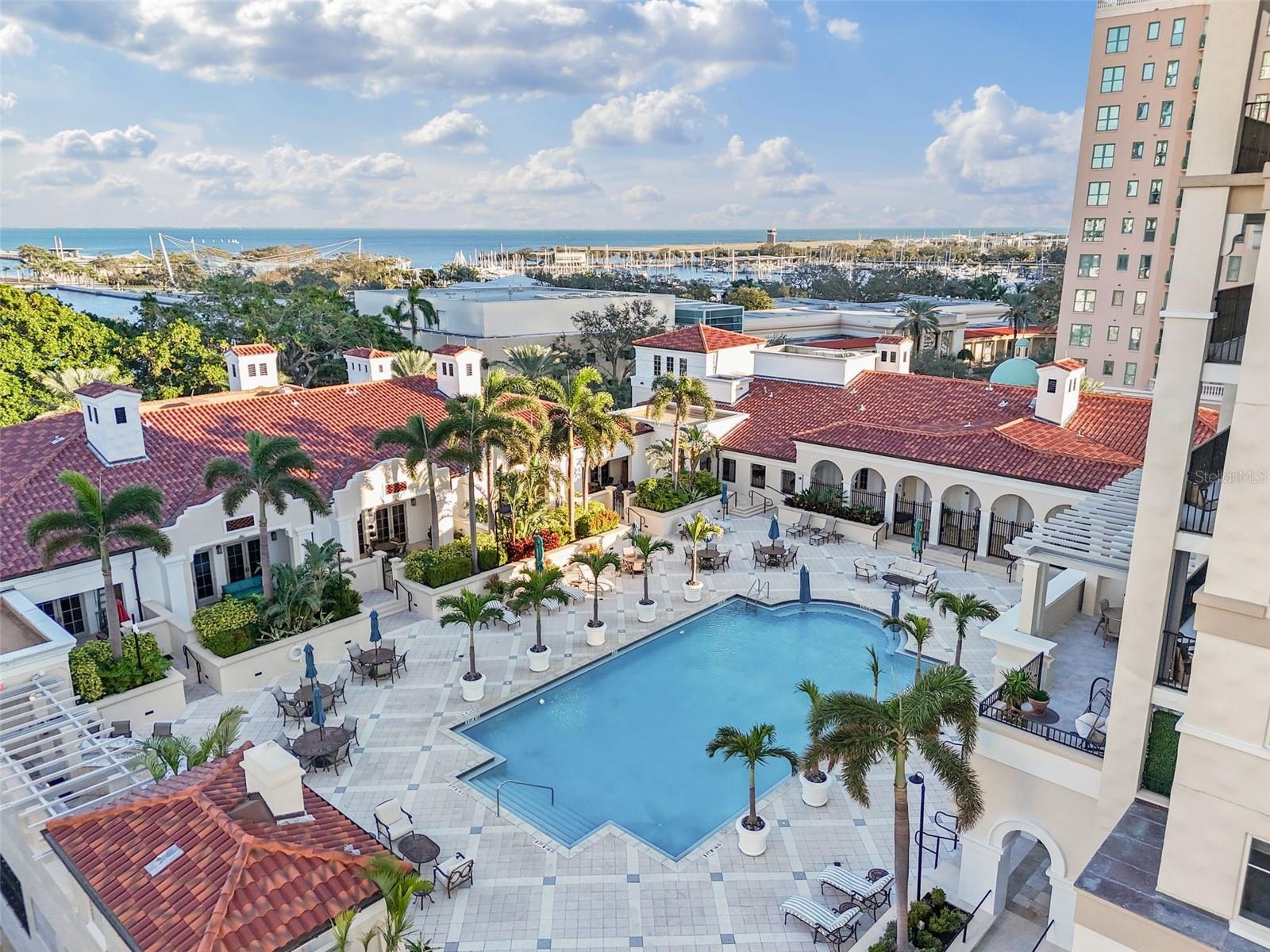 Luxury Amenities abound at Parkshore Plaza