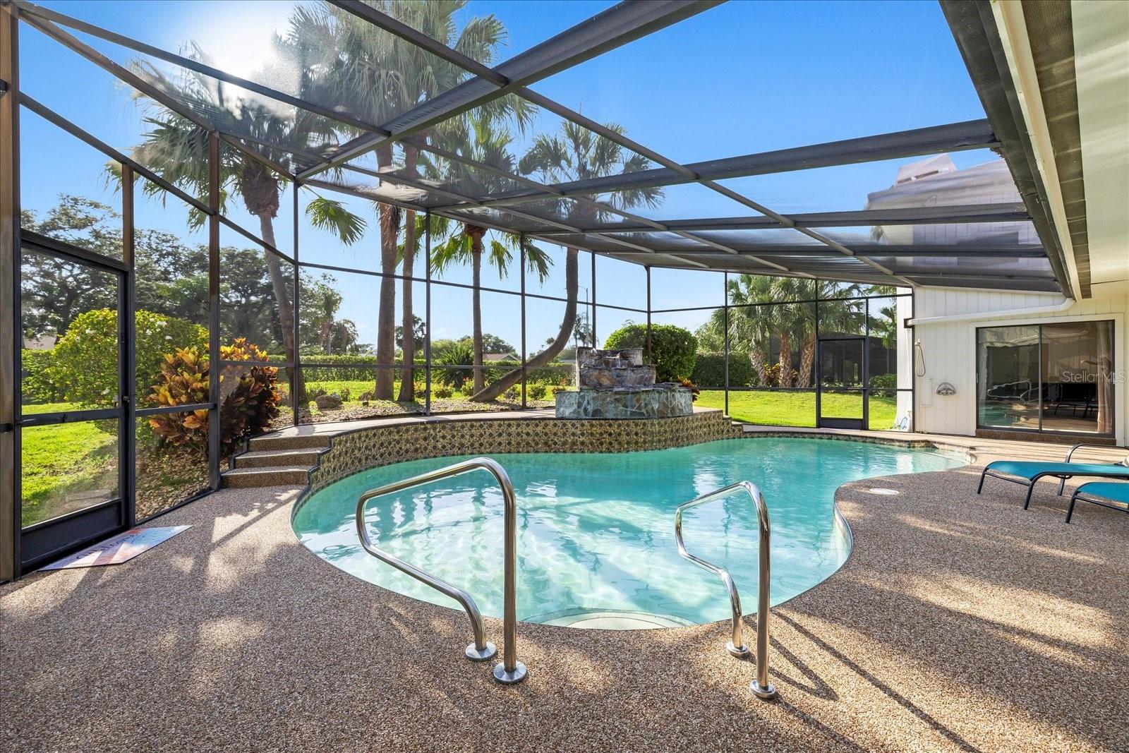 Large pool.