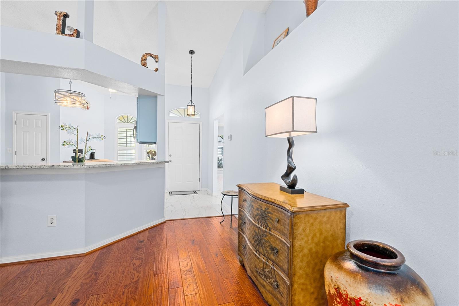 This split floorplan is Open and great for entertaining