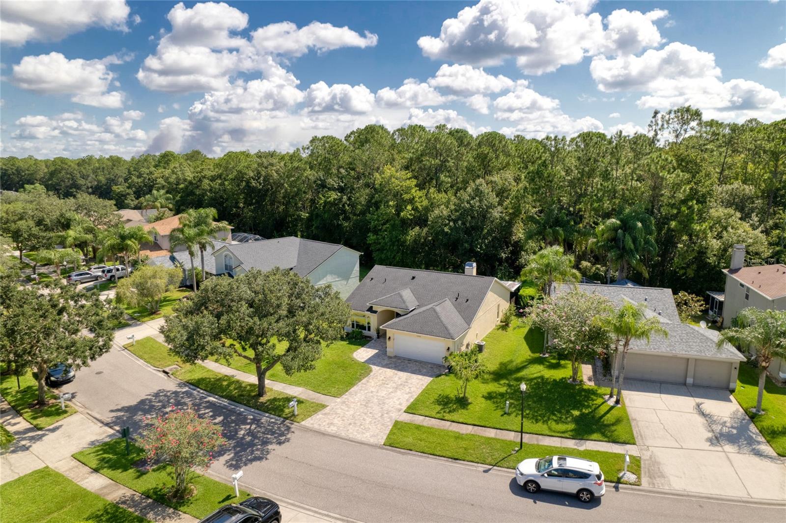 The Eagles is a golf cart friendly community located close to Westchase and zoned for A Rated schools