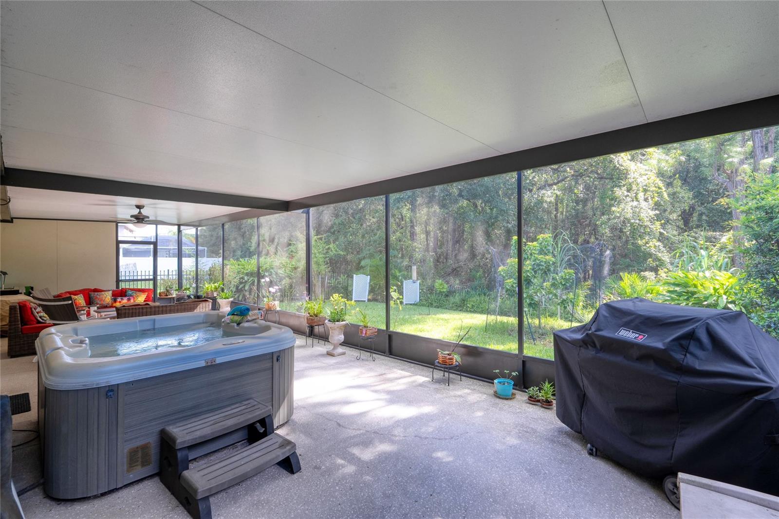 Enjoy a soak in your Jacuzzi after a long day
