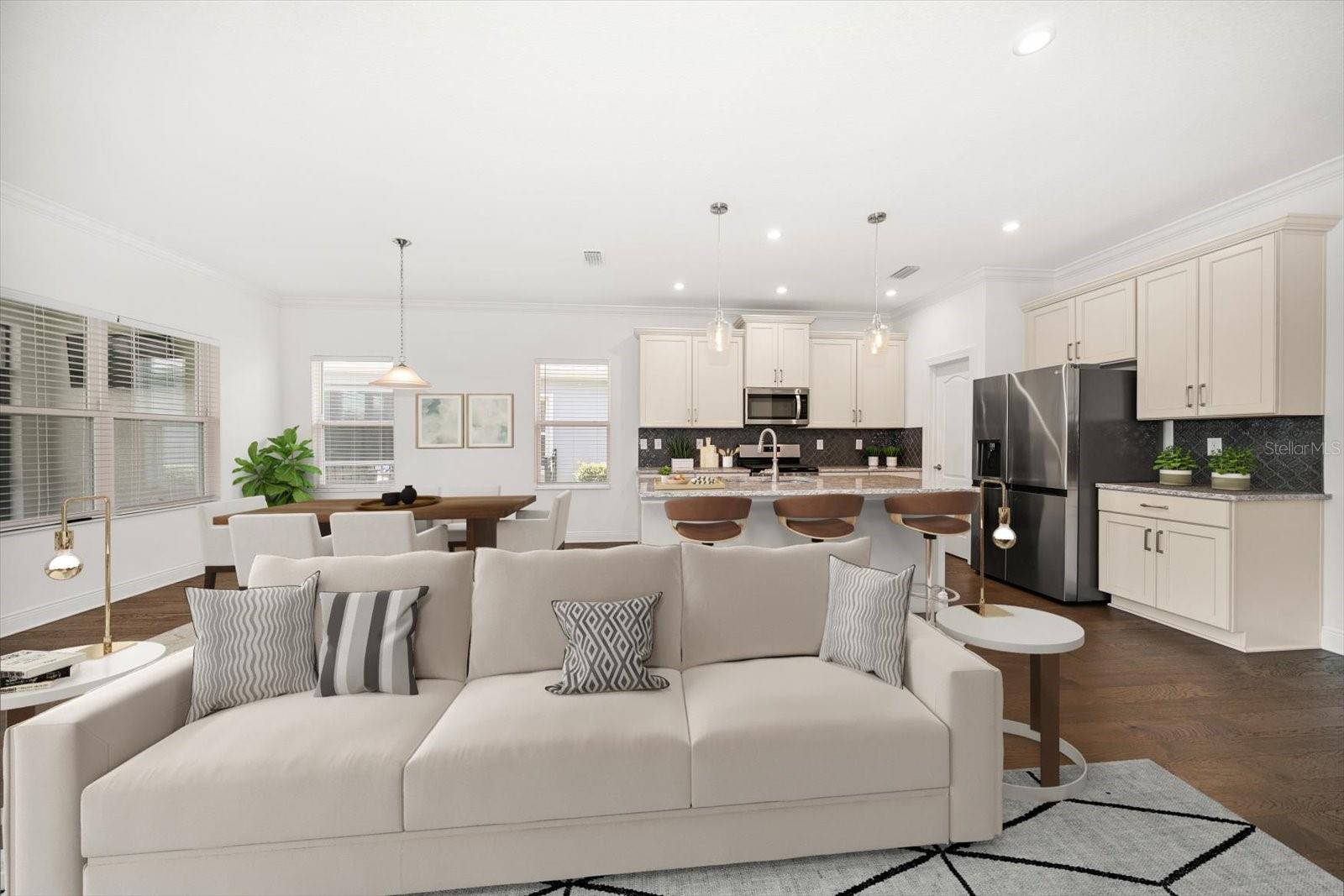 Open Concept - Floor Plan
