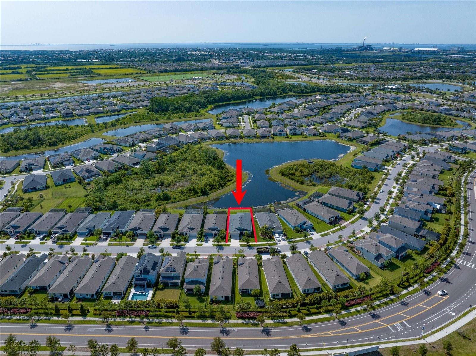 Aerial of the Property