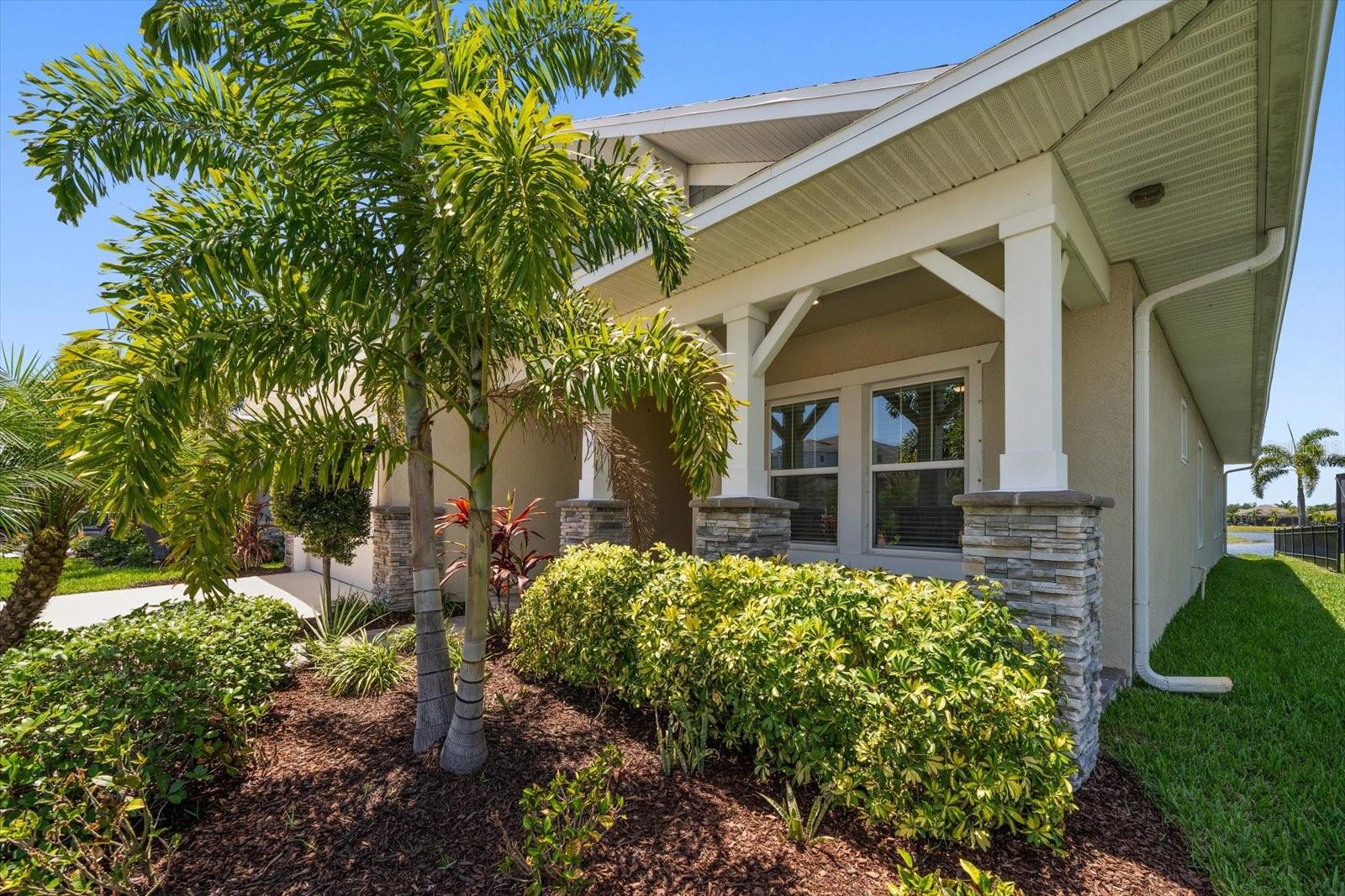 Covered Front Patio