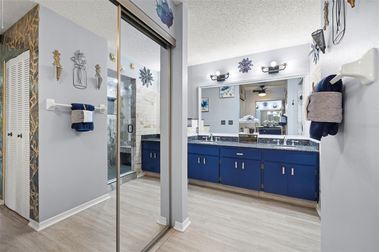Custom primary bathroom - Double vanity and more!