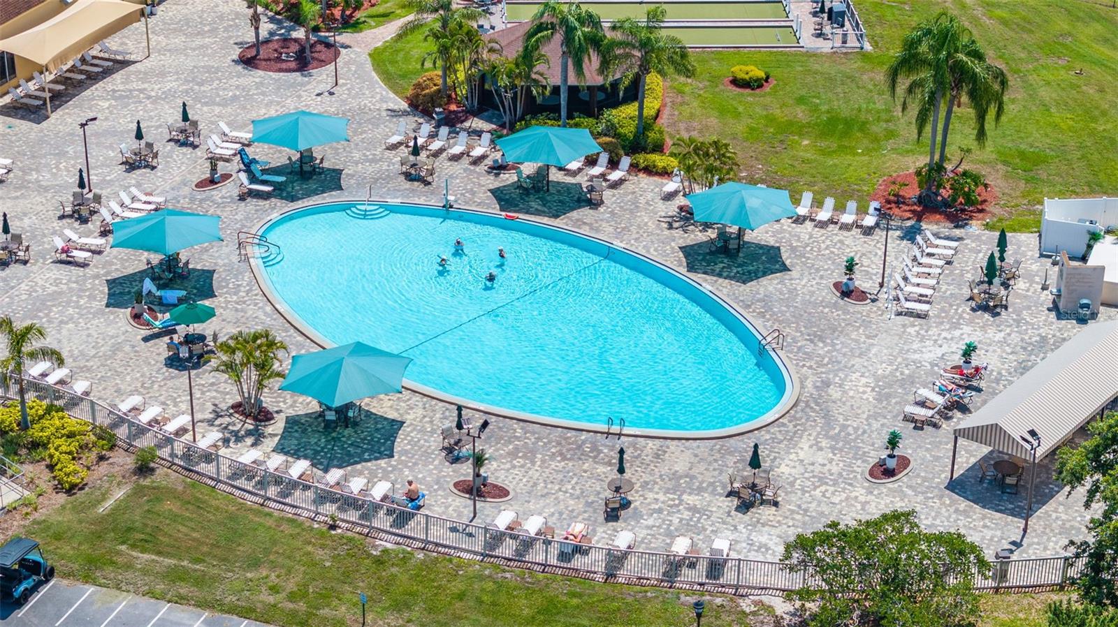North club outdoor pool