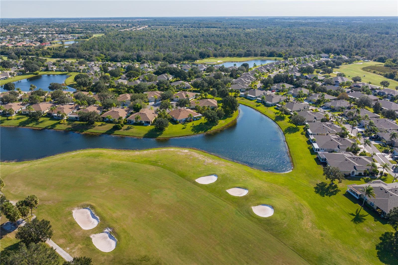 27 hole golf course on property