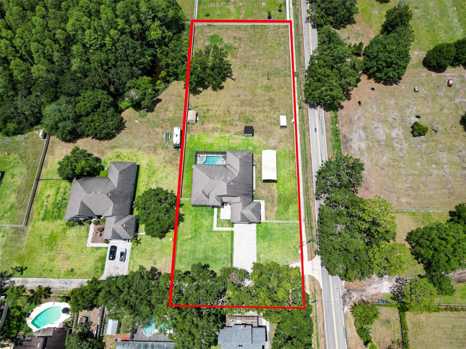 Aerial Lot Outline