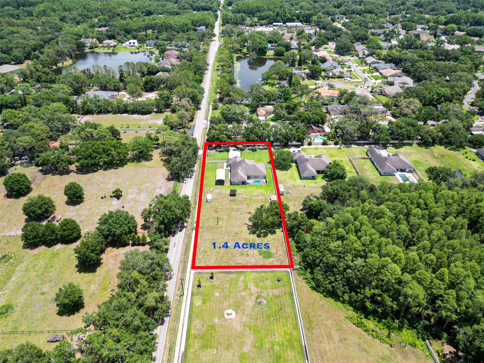 Aerial 1.4 Acres
