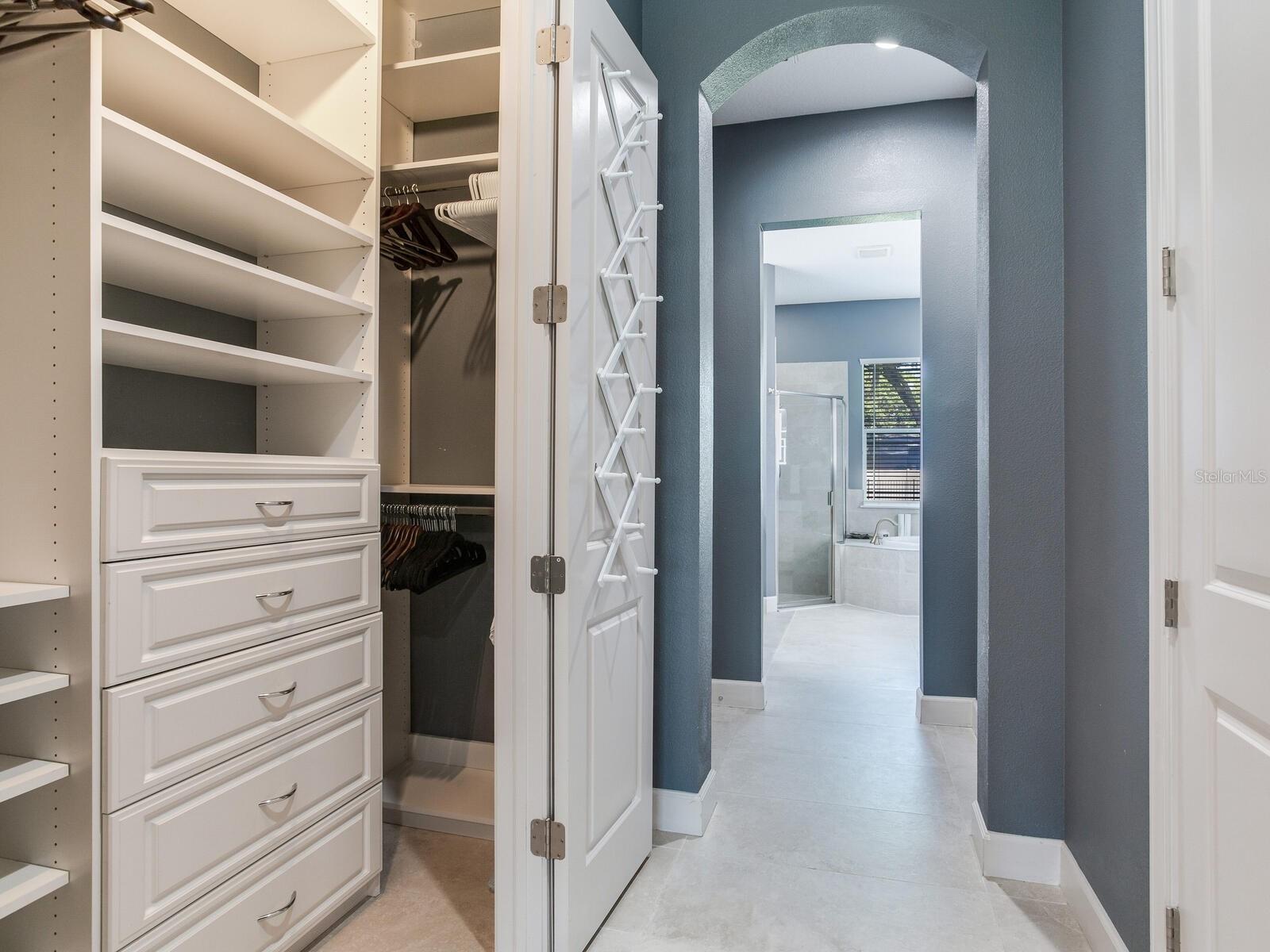 Primary Suite Has Two Closets