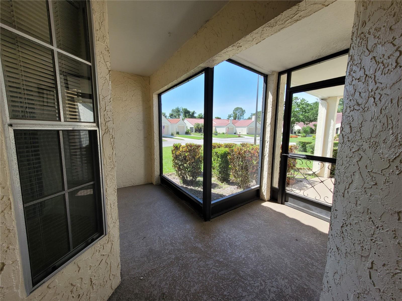 Front screened porch