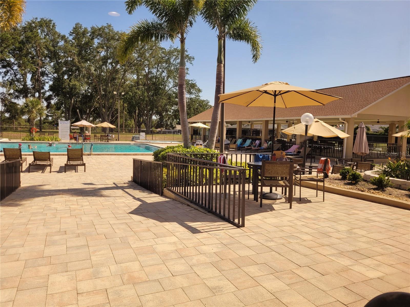 Main club house pool