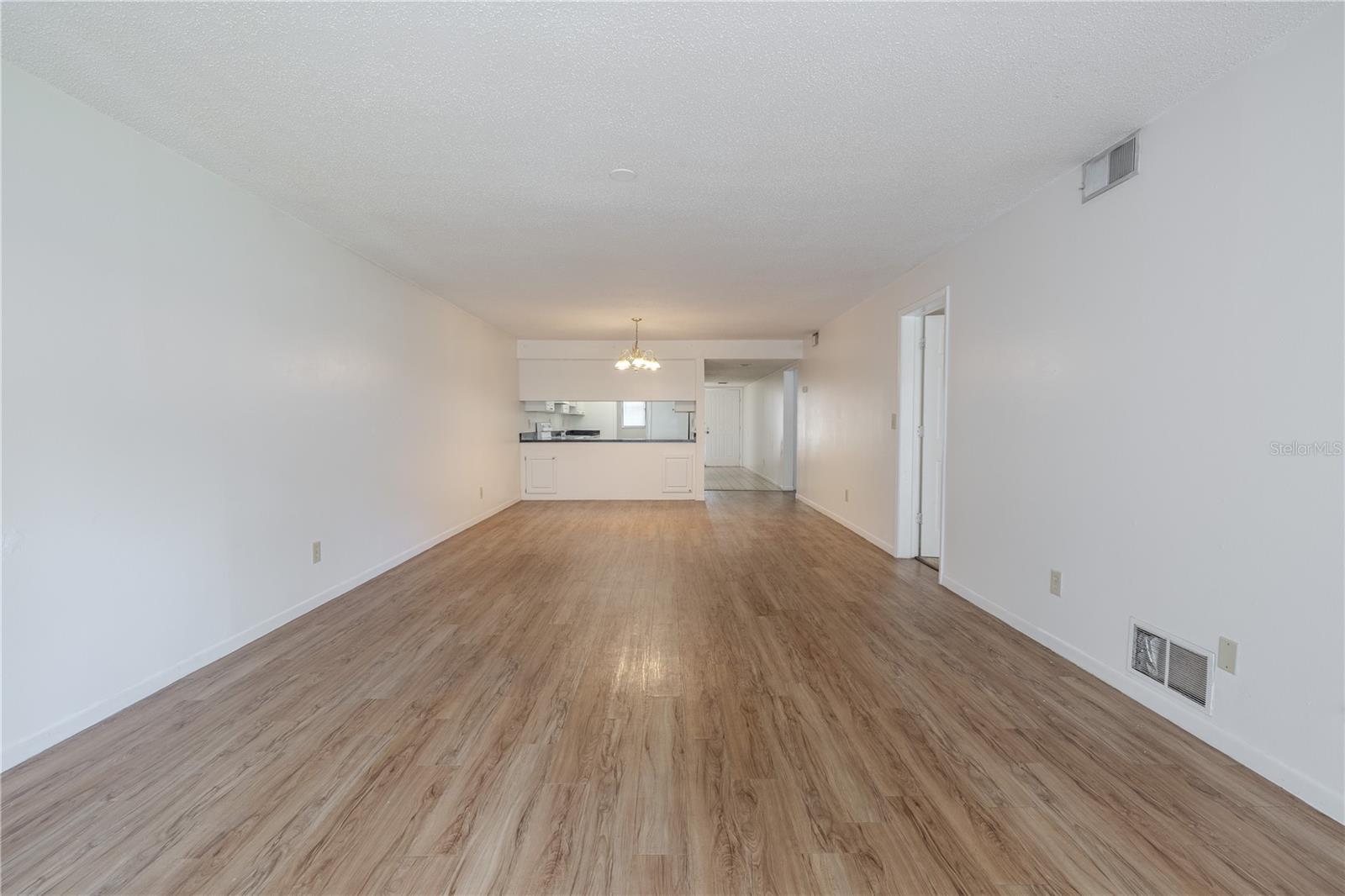 Living and dining room