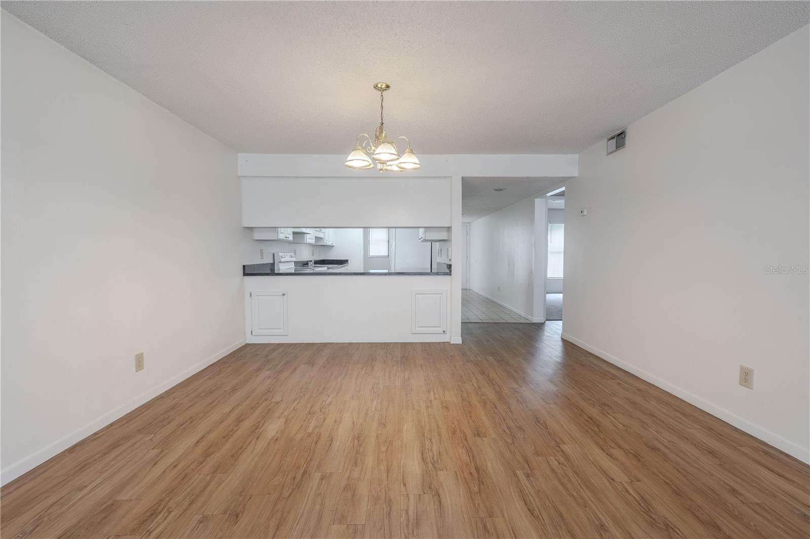 Dining room and kitchen pass thru