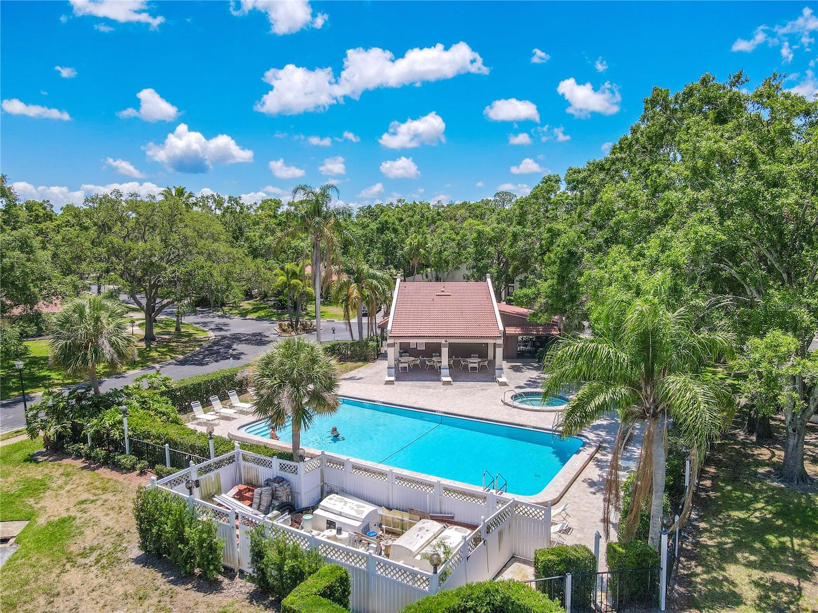 Community pool & clubhouse