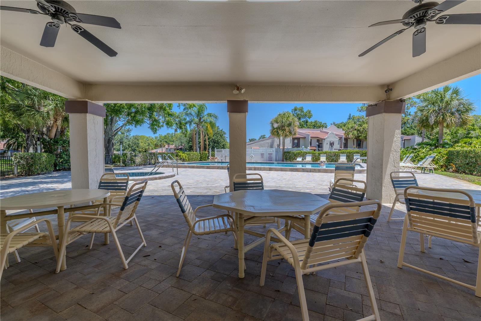 Community patio/pool