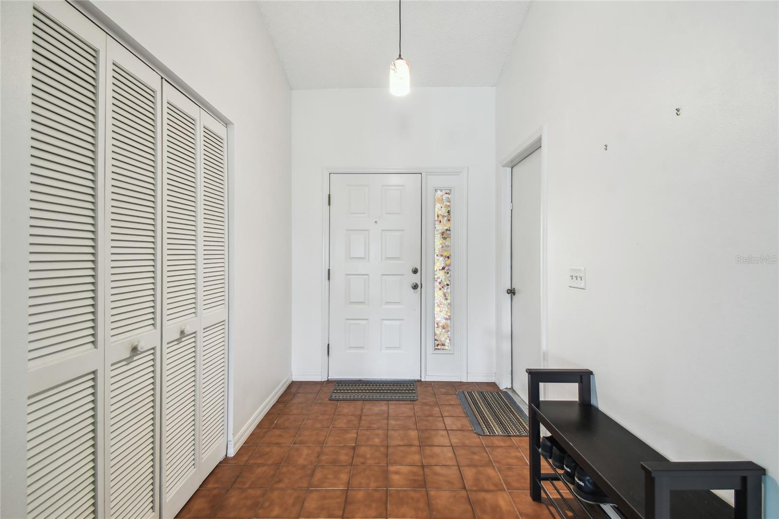 Foyer looking out