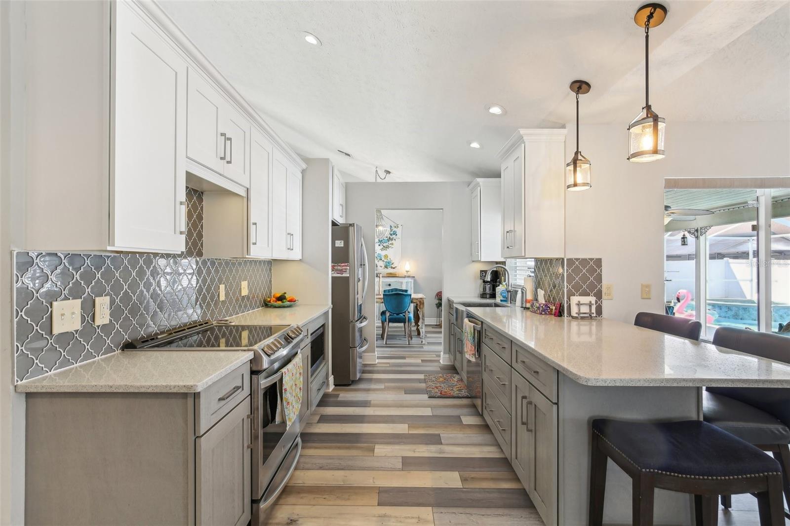 RECENTLY RENOVATED KITCHEN ADDS BEAUTY AND CHARM
