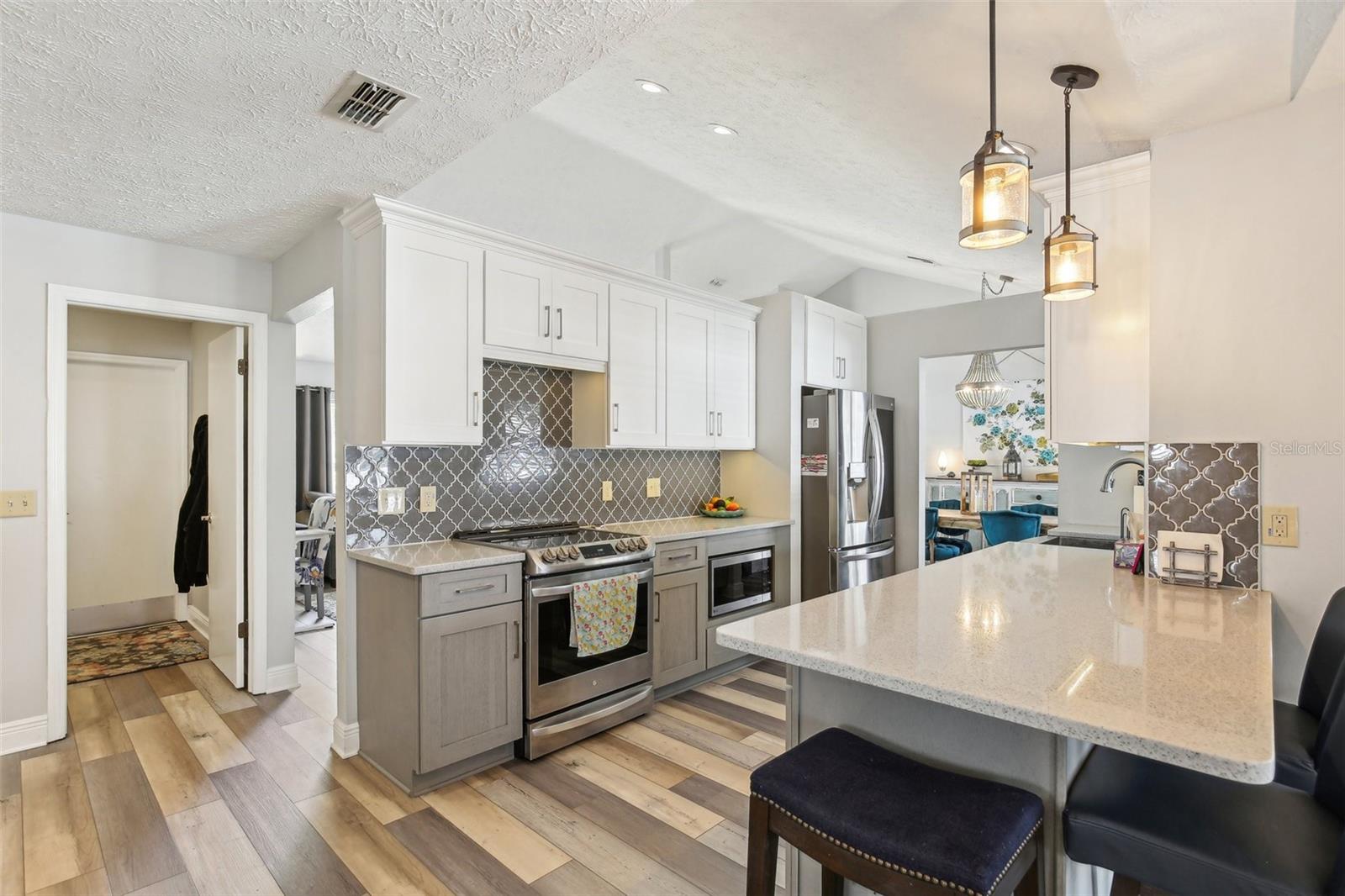 RECENTLY RENOVATED KITCHEN ADDS BEAUTY AND CHARM