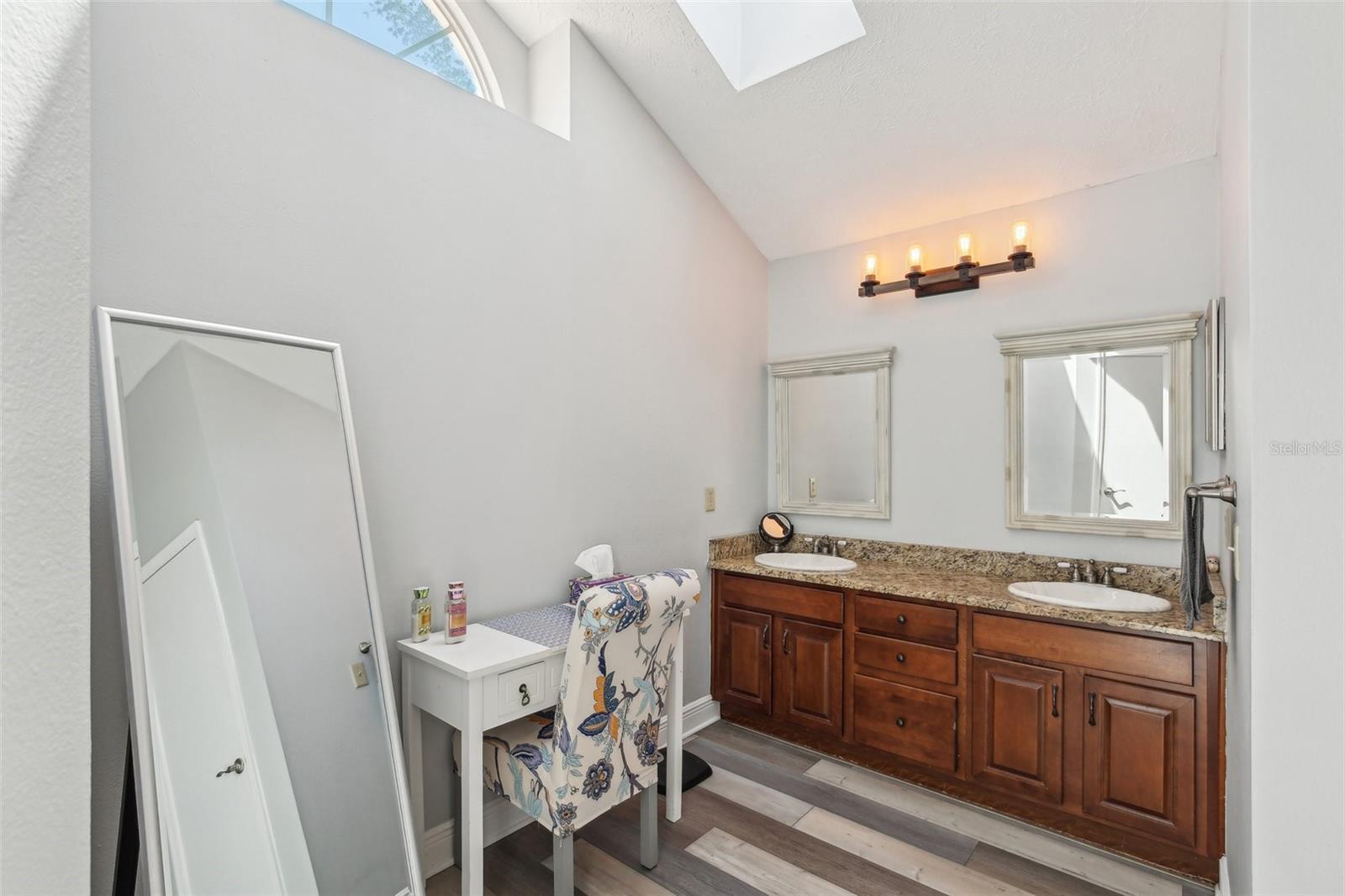 SPACIOUS PRIMARY BATHROOM WITH DUAL SINK VANITY