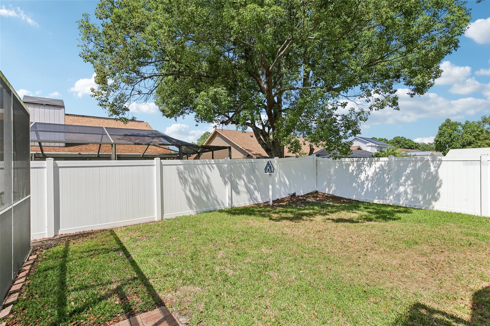 YARD SPACE FOR GAMES AND FUN