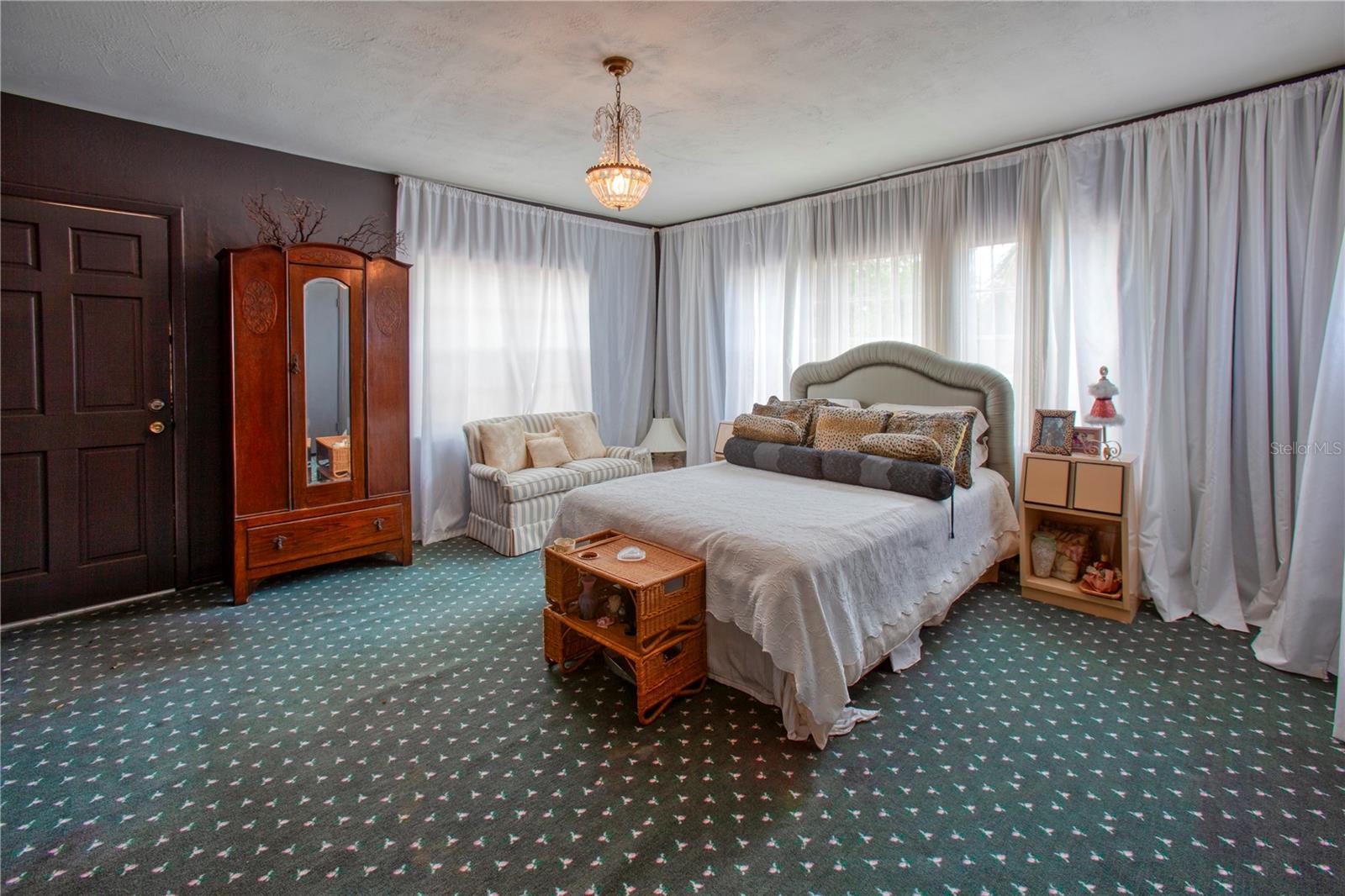 The second upstairs bedroom