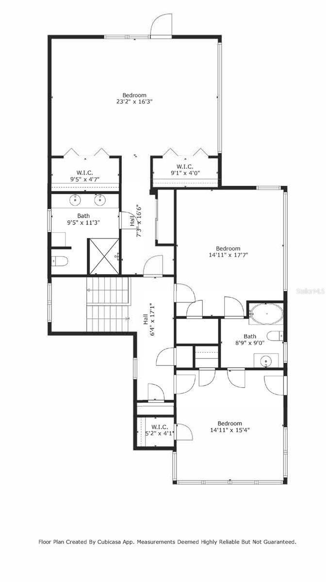 Second floor plan