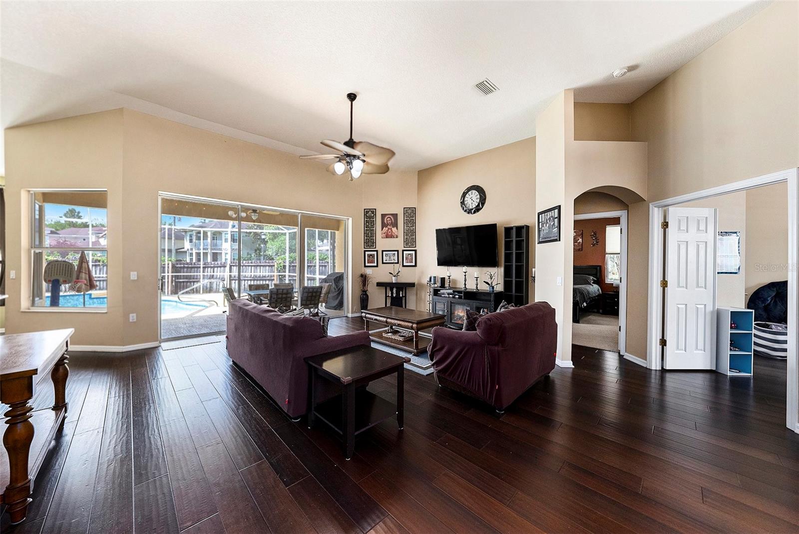 HUGE open living space