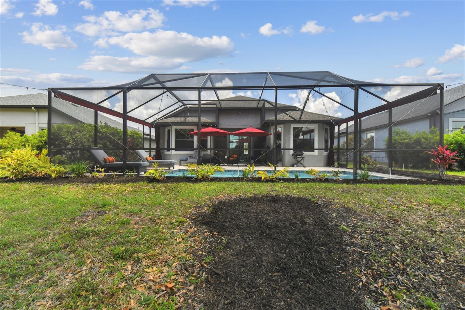 Back yard/Enclosure