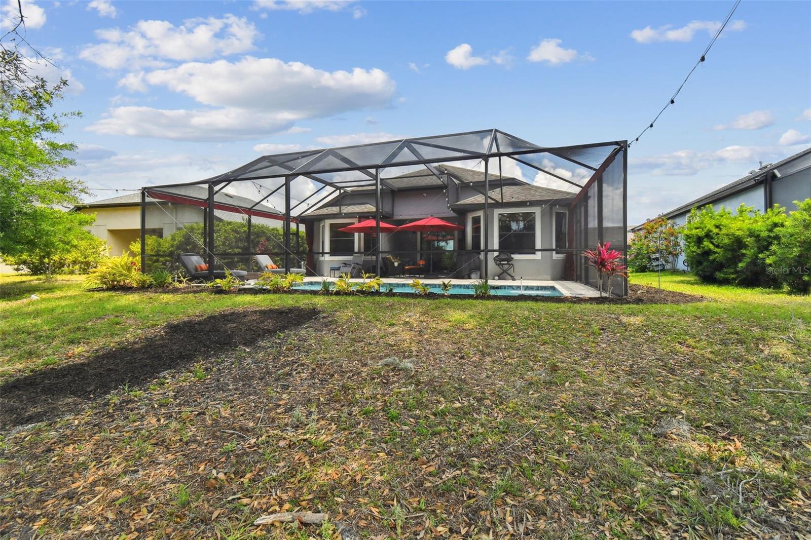 Back yard/Enclosure