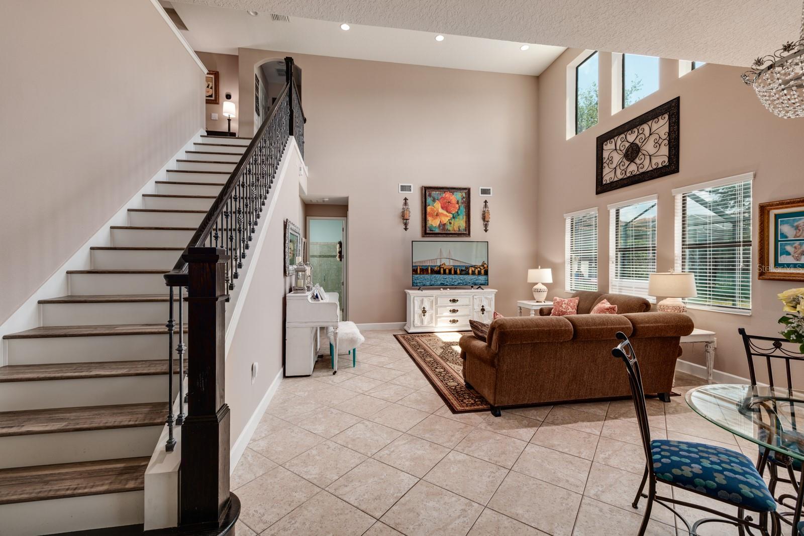 Family Room/Stairs