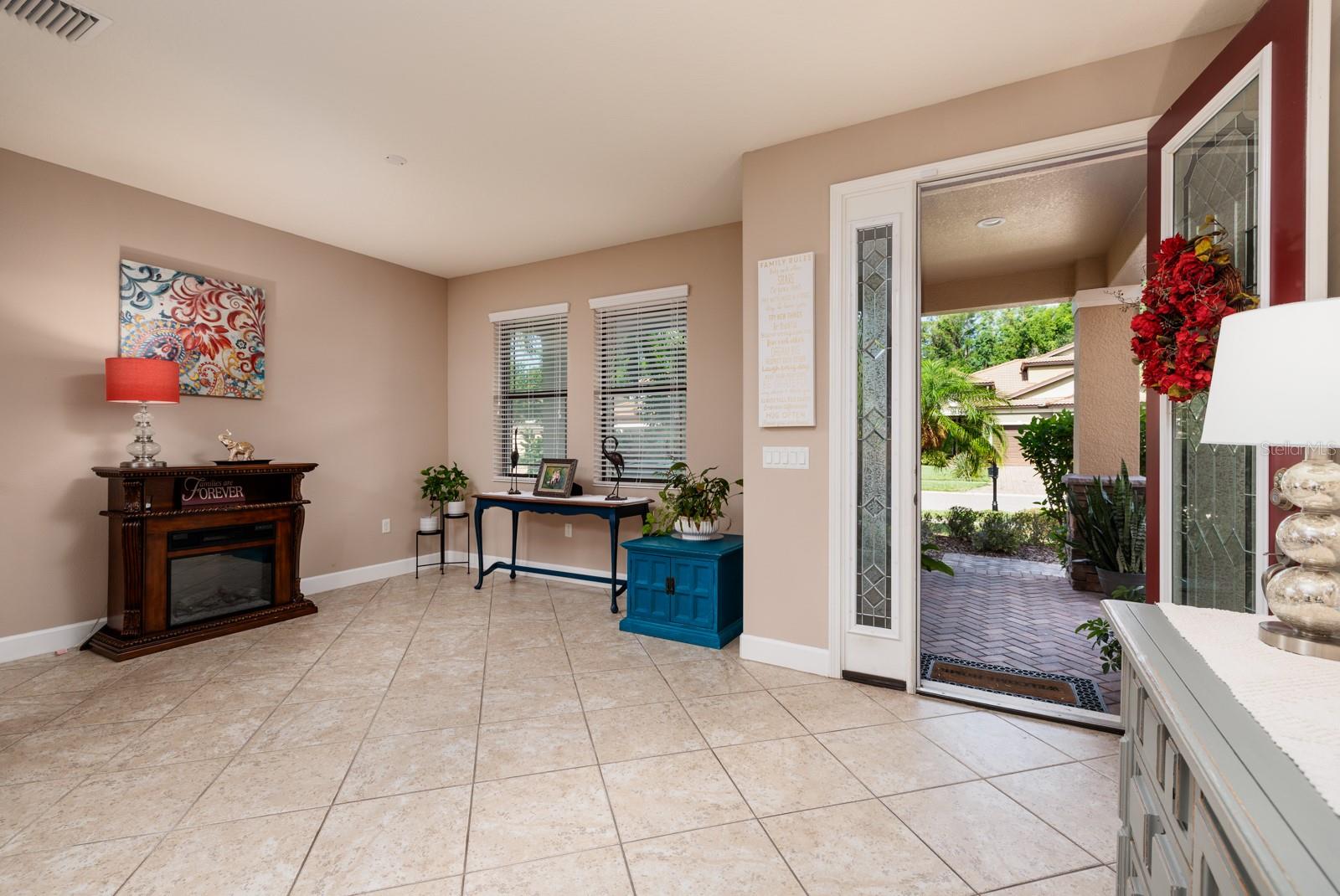 Front Entrance/Living Room