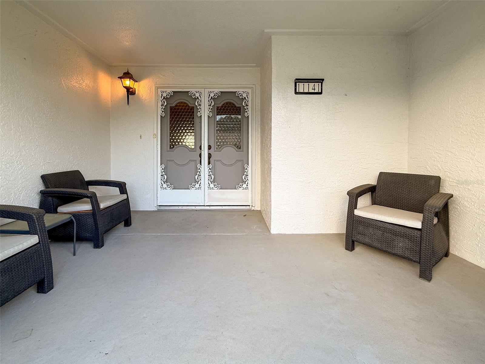 Screen Enclosed Front Porch