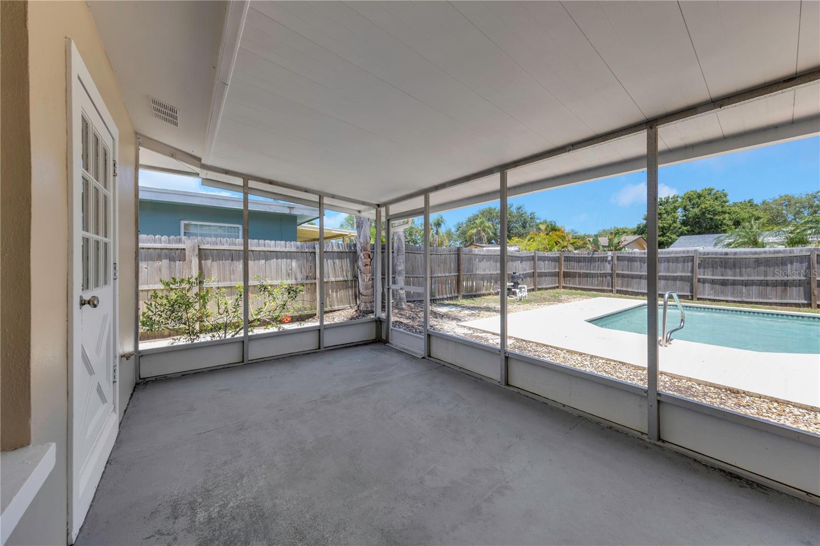 Rear Patio