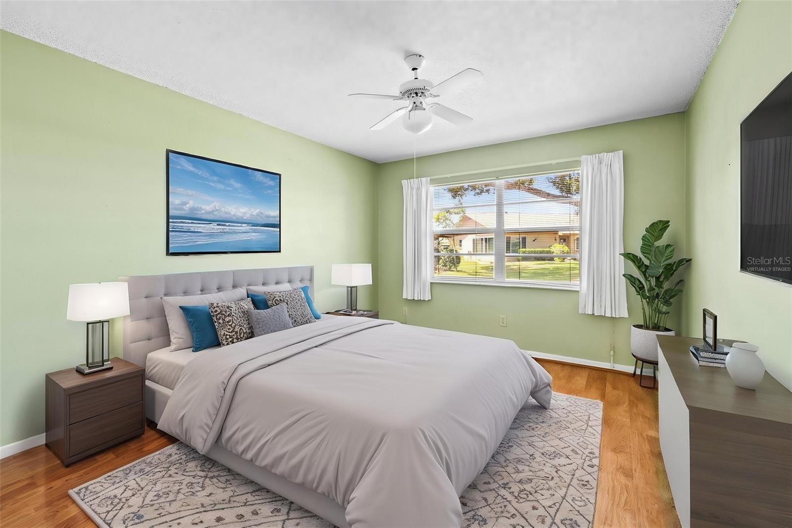 Virtually Staged - Primary Bedroom
