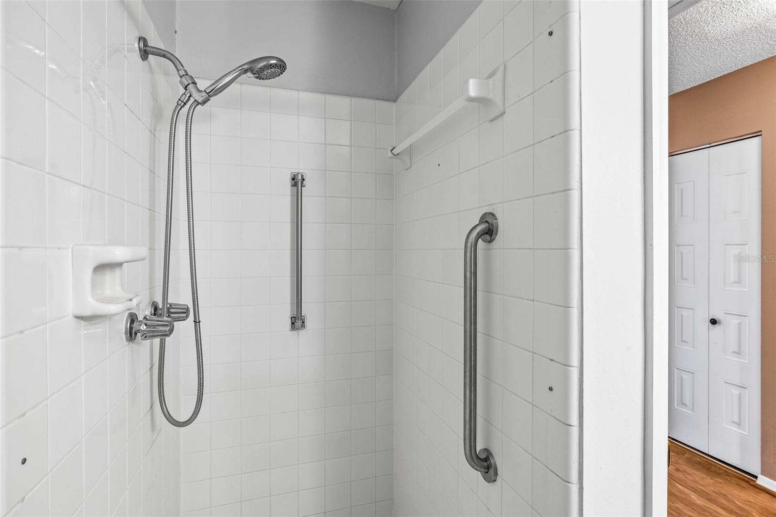 Primary Bath with Step in Shower