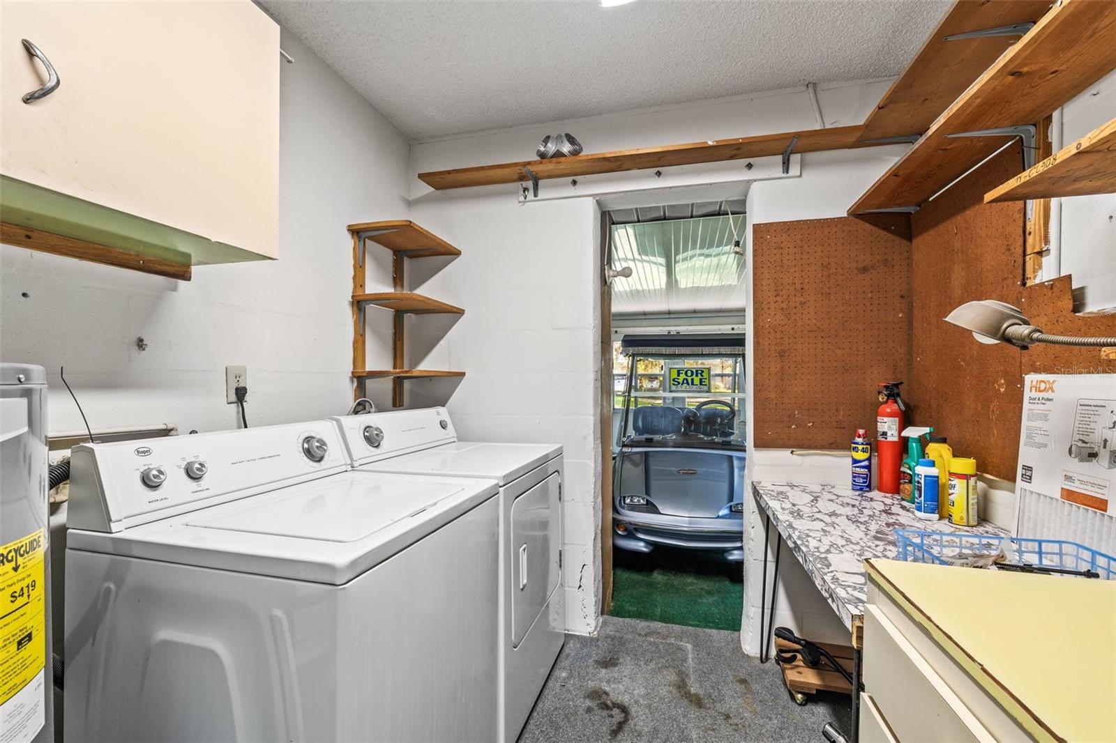Laundry Room to Golf Cart Garage