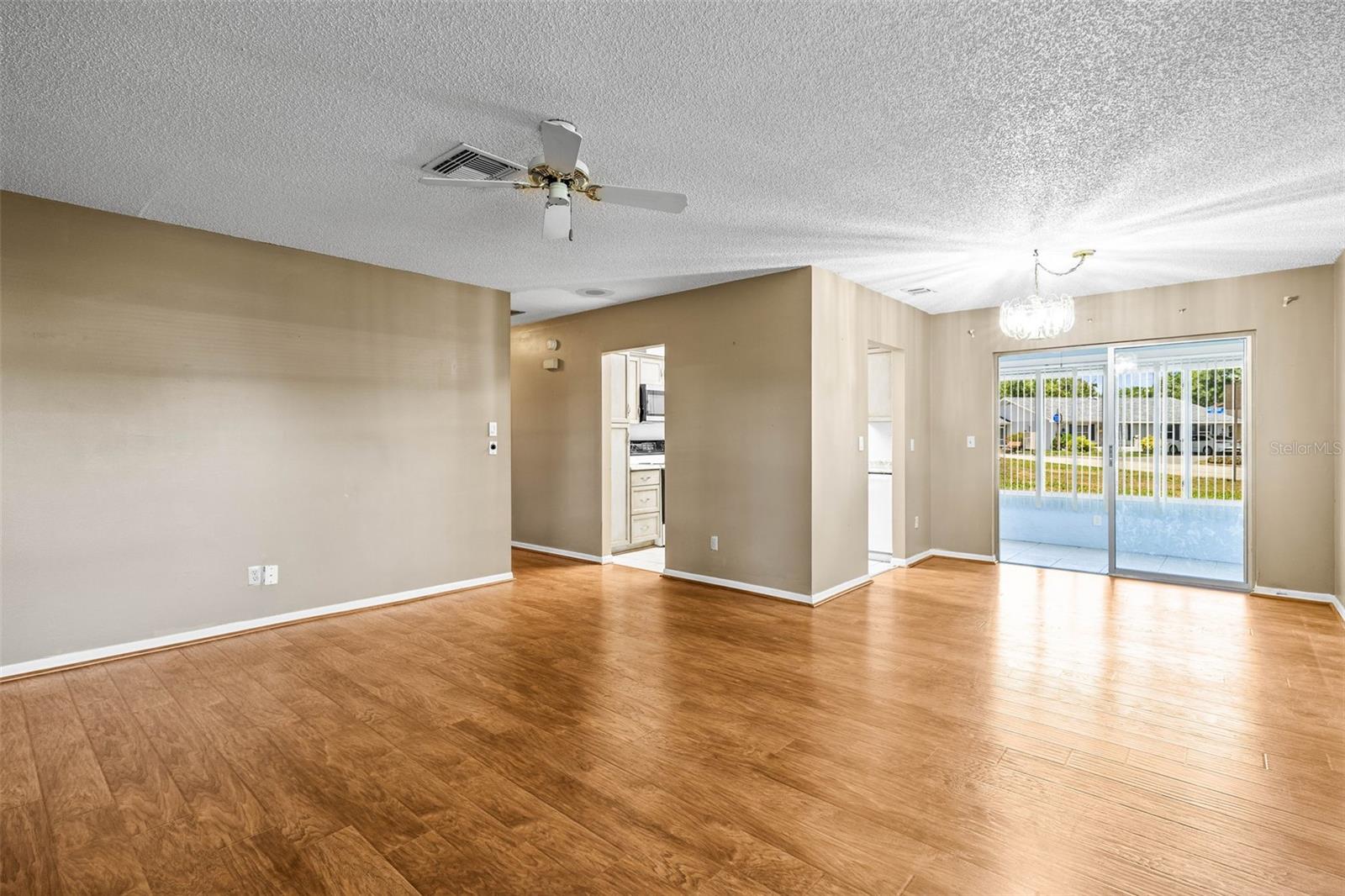 Living Room next to Dining Room