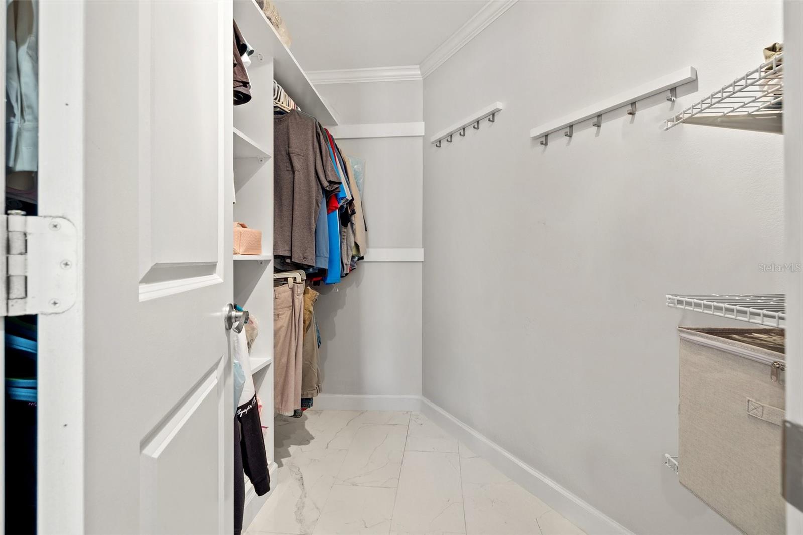 Large walk-in closet