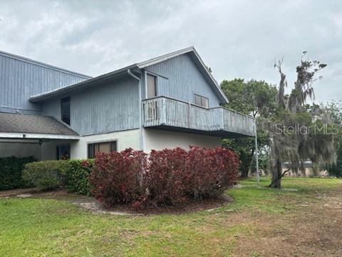 Exterior back of the house
