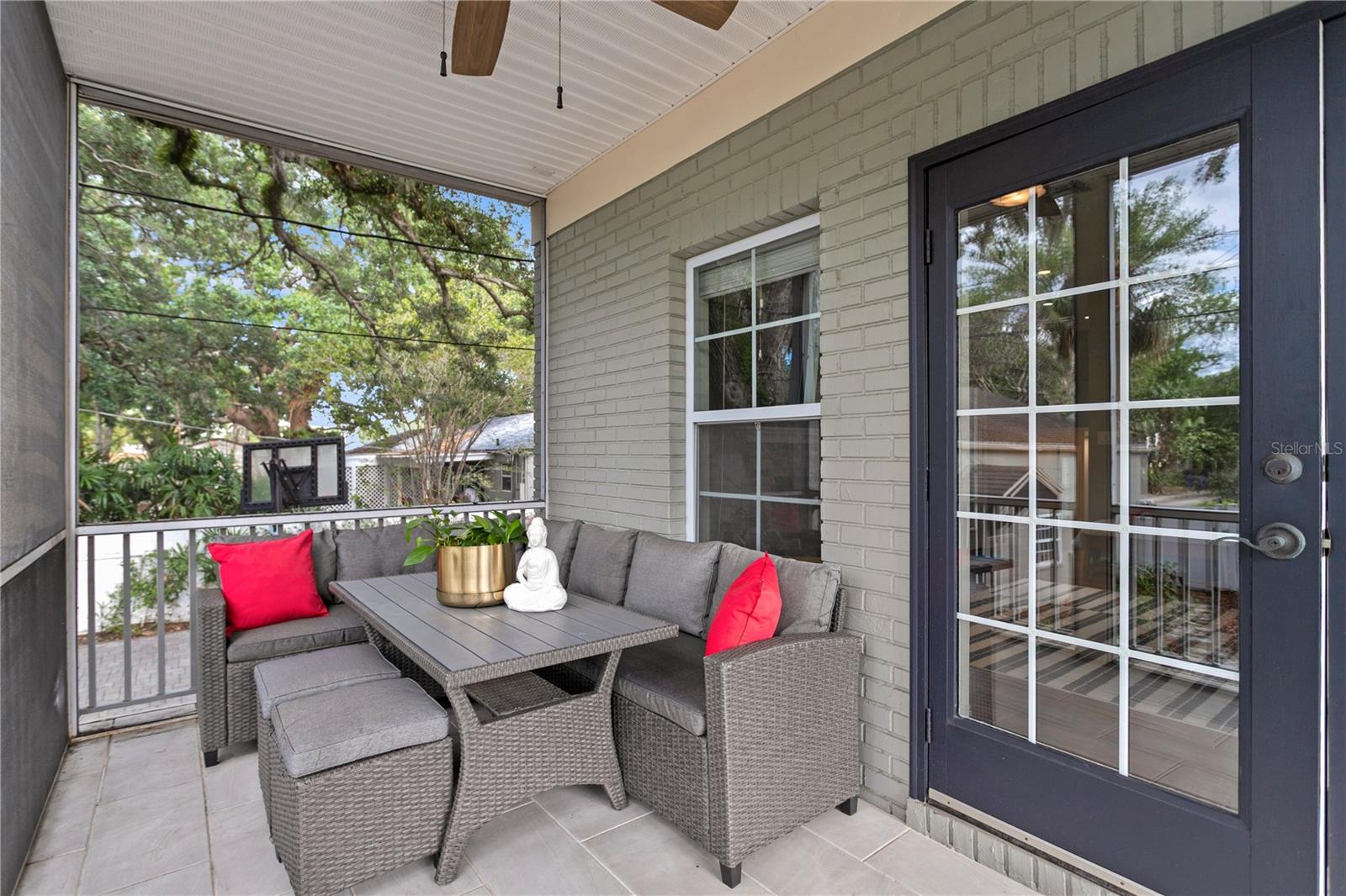 Outdoor entertaining areas beckon